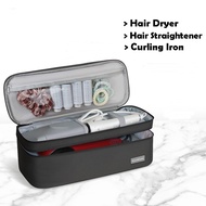 *SG SELLER* Double Layer Hair Dryer Travel Case|Dyson Hair Straightener Storage Bag