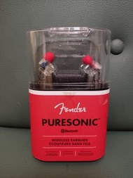 Fender Puresonic 無線藍牙耳機 紅藍色