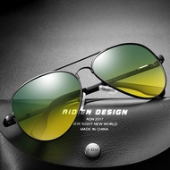 Aviation driving glasses yellow Anti-glare night vision goggles for car driver fishing UV400 men wom