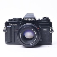 菲林相機Minolta X-700配置Minolta MD 50mm f1.7［新手入門］價錢已經包鏡頭］［Minolta X700］
