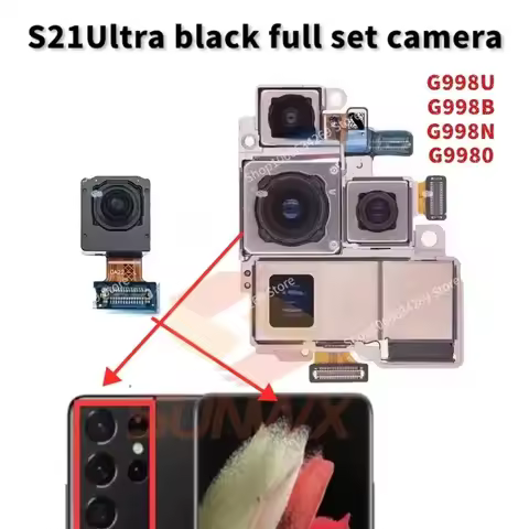 Rear Front Camera For Samsung Galaxy S21 Ultra 5G S21ultra G998 G998B G998U Main Telephoto Selfie Ba