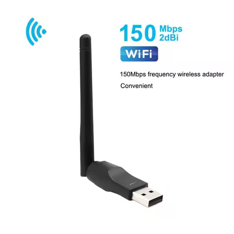 Mini Wireless Wifi Adapter 150 Mbps 20dBm Antenna USB Wifi Receiver Dongle MT7601 RTL8188 Network Ca