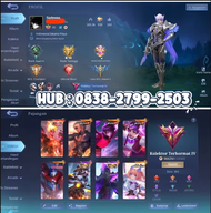 jual akun mobile legend akun ml Sultan murah terbaru
