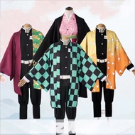 Halloween Costume Demon Slayer Tanjiro Giyu cosplay Costume
