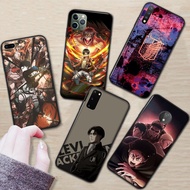 204RR Anime Attack on Titan Case Compatible for OPPO A16 A1 A56 A16S A73 A53S A85 A55 A54S A83 A1K A