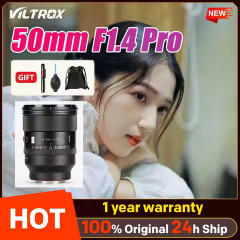 VILTROX AF 50mm F1.4 Pro FE Full Frame Portrait Landscape Lens for Sony E A6700 ZVE1 FX3 FX2 FX30 A7