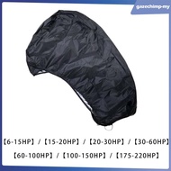 [GazechimpMY] Outboard Motor Cover Oxford Fabric Boat Engine Cover with Adjustable Strap