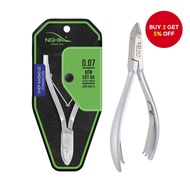 NGHIA Cuticle Nipper - D-07 JAW 14 | Stainless Steel | Durable and Sharp | Ergonomic Design | Grey P
