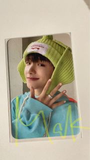 boynextdoor小卡 金雲鶴woonhak 出道打歌卡 藍衛衣6 綠帽6