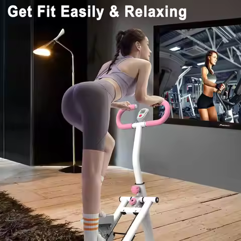 Stair Stepper for Home-Upgrade Vertical Climber Workout Machine for Full-Body Exercise Climber