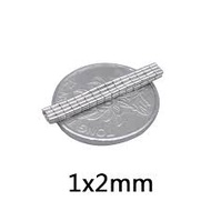 Super small, super mini 1x2mm white magnet