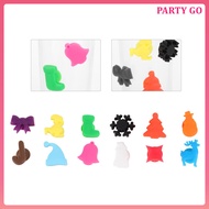 🎄 12Pcs Assorted Color Suction Cup Wine Glass Markers Silicone Labels for Party Glass Recognition