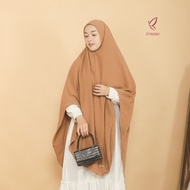IMAZAN Khimar Crinkle Airflow NonPad Kerudung Panjang Instan Jilbab Syari Jumbo Hayya Series
