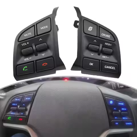 Steering Wheel Cruise Control Switch OE 96710D3500 96710-D3500 For Hyundai Tucson 2015-2019 1.6T/2.0