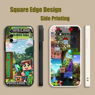 Casing For Vivo S1 V21e Y76 Y73 V25e The Minecraft Game portada BOH15 Phone Case Square Edge