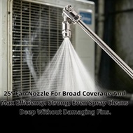 UQZK 360 °   Swivel AC Cleaning Wand with 25 inch °   Fan Nozzle – 1/4" Quick-Connect, Universal Fit