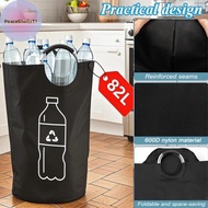 PeaceShells 82L Oxford Fabric Dirty Clothes Basket Large-capacity Foldable Laundry Basket Multifunct