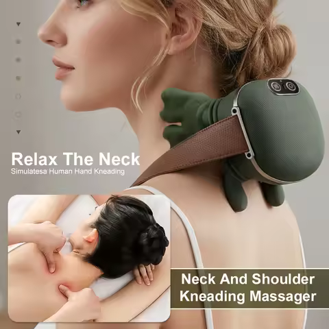Master Neck massager Shoulder and Neck Massage Machine Cervical Spine Massager Trapezius Electric Ce