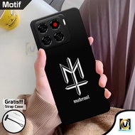 Latest ZTE Blade A56 & ZTE Blade A36 Case 2025 Black Motif | SoftCase HP ZTE Blade A56 | ZTE Blade A