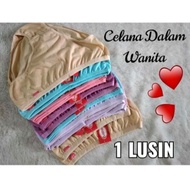 6 PCS SIMILAR UNDERWEAR Wanita/ UNDERWEAR Wanita POLOS