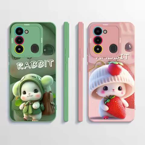 Universal Funda For Tecno Spark 8C KG5 Protective Back Cover For Tecno Spark Go 2022 Soft Silicone S