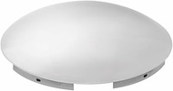 Grand General 10514 Chrome Front Hub Cap with 7/16" Lip and 5 Uneven Notches