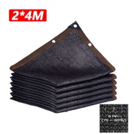 Sunblock Sunshade 90% Net Black UV Resistant Premium Garden Shade Mesh Tarp Sun Shade Net Jaring Hit