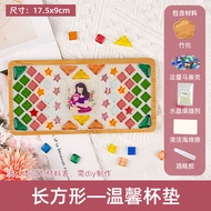 Bộ Đồ Dùng Thủ Công DIY Mosaic Cup Mat Birthday Party Team Building Activity Gift for Children Educa