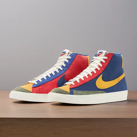 Nike Blazer Mid 77 Vintage Men's Colorful Retro Casual Sneakers DC9179-476