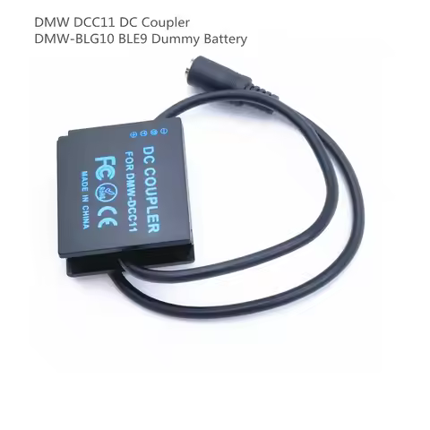 DMW-BLG10 BLE9 Dummy Battery DMW DCC11 DC Coupler for PANASONIC Lumix FMARKII DMC GF3 GF5 GF6 GX5 GX