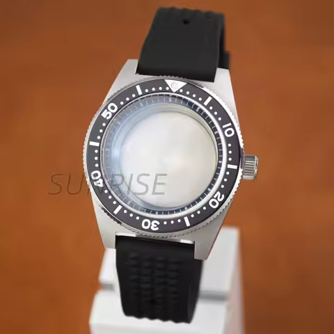 300m Waterproof Diving Case Sapphire Modified 62MAS Watch Case For Seiko NH35 NH34 NH36 Movement 28.