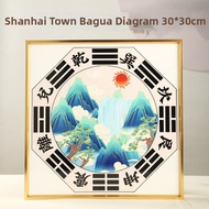 SHANDI | Bronze Tai Chi Diagram Convex Mirror