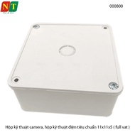 Camera Technical Box / Electrical Technical Box 11x11x5 - Protective Box - Flat thread Box 11x11 - M