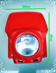 headlamp lampu depan trail vintage trail jadul trail klasik model elba all bike Motor Custom