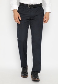 Jobb Crompton-B Celana Panjang Pria Slim Fit Blue Night