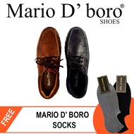 Mario D' Boro Mens Casual Loafers MX 24705 Black/Brown C48