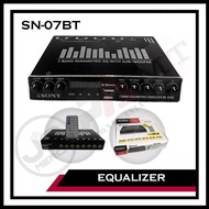 SN-07BT Parametric Car Equalizer w/ USB Input / Bluetooth