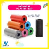 Portable Diaper Disposal Plastic Bag Rubbish Garbage Bag Dispenser Refill Roll Mudah Alih Beg Sampah