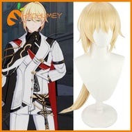 Yellow Honkai Dazzling Impact 3 Otto Apocalyps Cosplay Wig