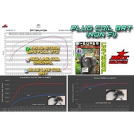 NON FI / NON-FI BRT RACING COIL PLUG & IGNITION COIL *** UNIVERSAL FOR CARBURETOR MODEL ***