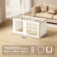 Transparent Transparent Dog Fence Acrylic Pet Fence Fence Indoor Dog Cage Medium-Sized Dog Small Dog