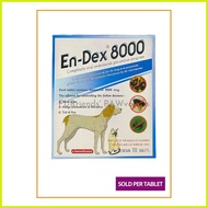 ◭ ♆ ۩ Endex 8000 (Heartworm, Mange, Tick & Flea Control for Dogs and Cats) Sold per tablet