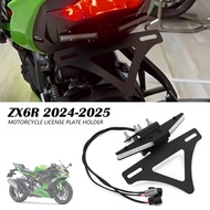 License Plate Holder For KAWASAKI Ninja ZX-6R NINJA ZX 636 ZX6R 2024 2025 Motorcycle Tail Tidy Rear 