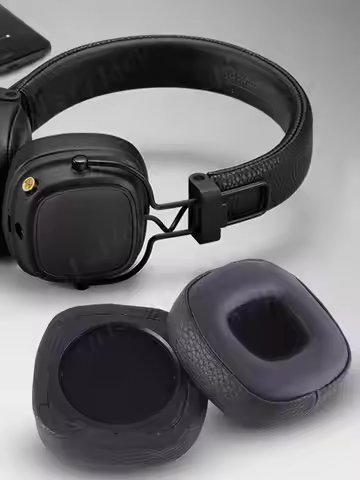 1 Pair Replacement Headphones Ear Cushions Headset EarPads Ear Cups Cover Repair Parts for Marshall 