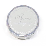 【日本 SAIEN】15mm 銀箔和紙紙膠帶－彩色泡泡 Bubble Sabon