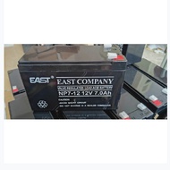 EAST EAST Battery 12V7AH Maintenance-Free NP7-12 Fire Elevator Access Control One Year Warranty