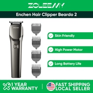 Enchen Beardo 2 Multifunctional Trimmer Electric Hair Clipper Rechargeable Cordless Hair Trimmer Mesin Rambut