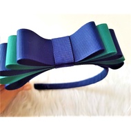 Dj Bowtique ESSENTIALS School Sports Color Headband Bow Girls Hair Accessories
