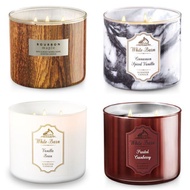 Bath and Body Works 3 Wick Candles