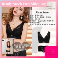 Venus Fione Deluxe Supima Cotton Minimiser (75-95DEF) Fione 负氧离子Supima棉大胸显小系列薄杯纯棉大码内衣 Bra Plus Size 